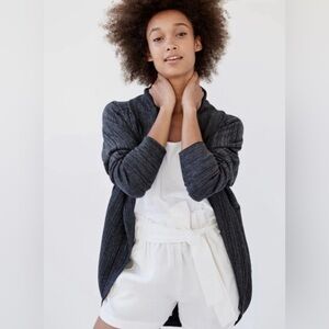 Wilfred Diderot Cocoon Open Cardigan Size XXS